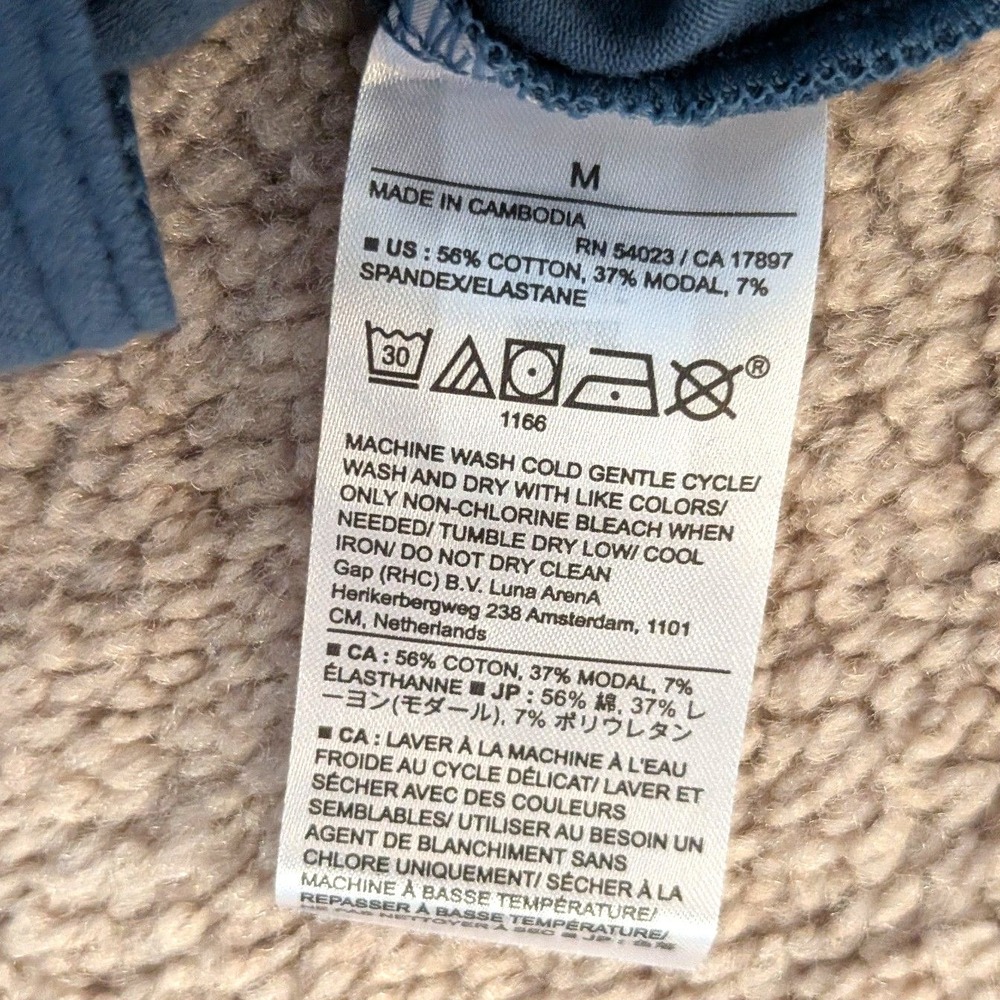 NWT Banana Republic Blue-Grey Wrap Bodysuit Draped Long Sleeve Medium - Picture 5 of 5